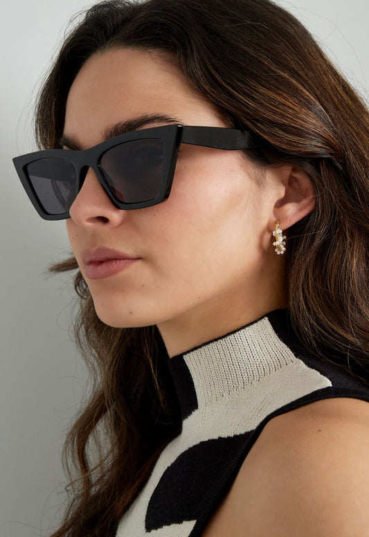 Zonnebril donkerbruin