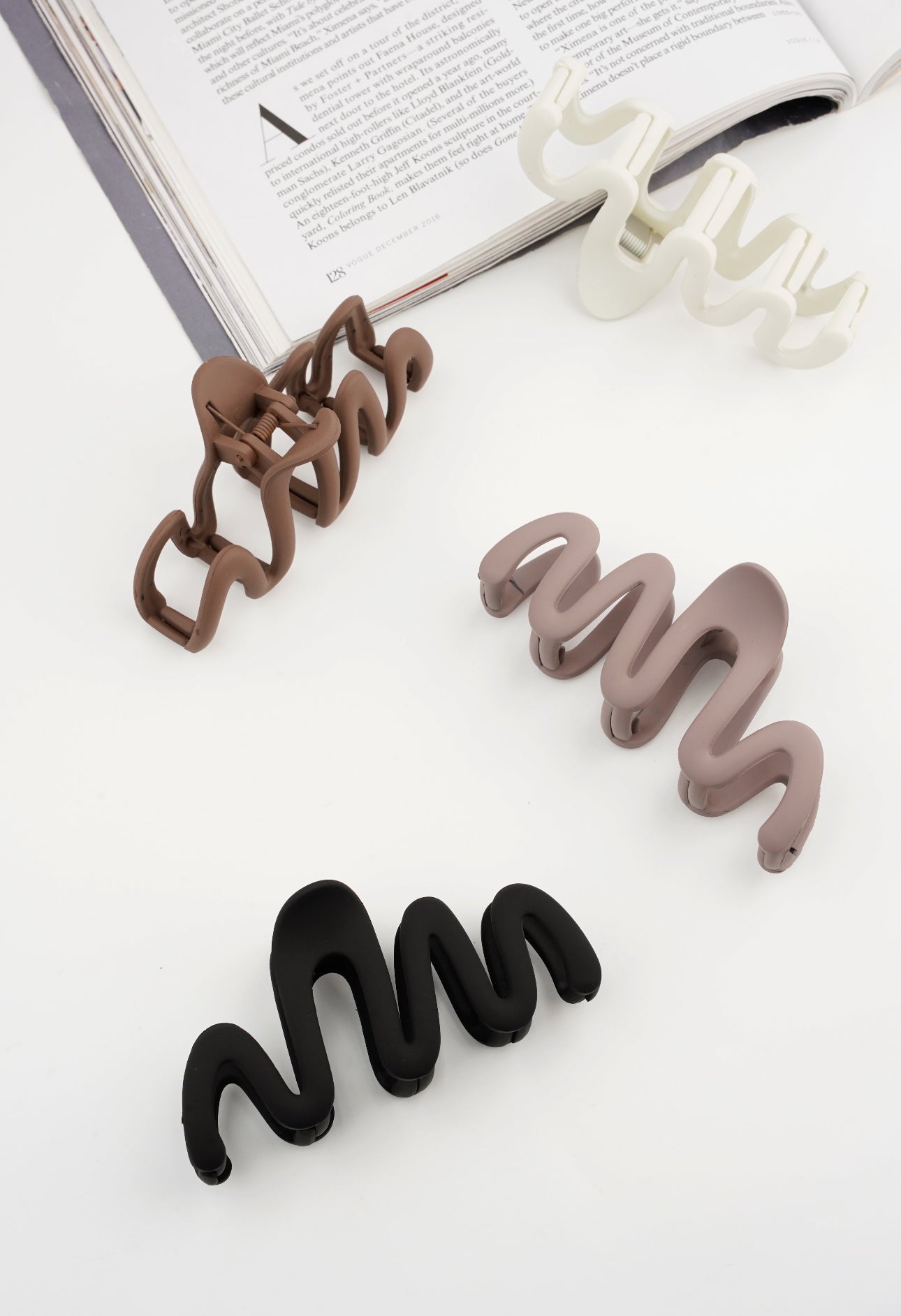 Haarklem swirl camel