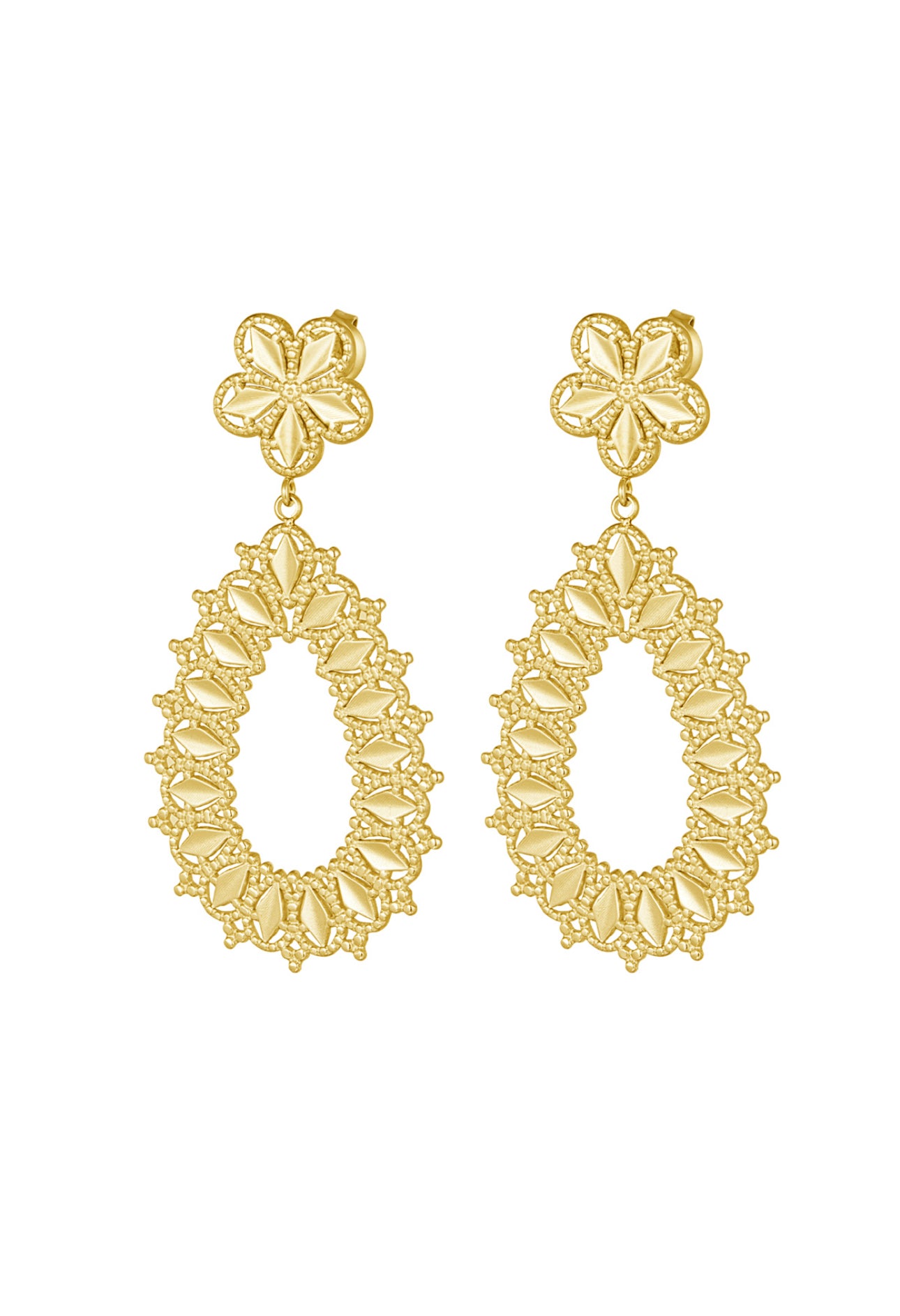 Statement oorbellen shine