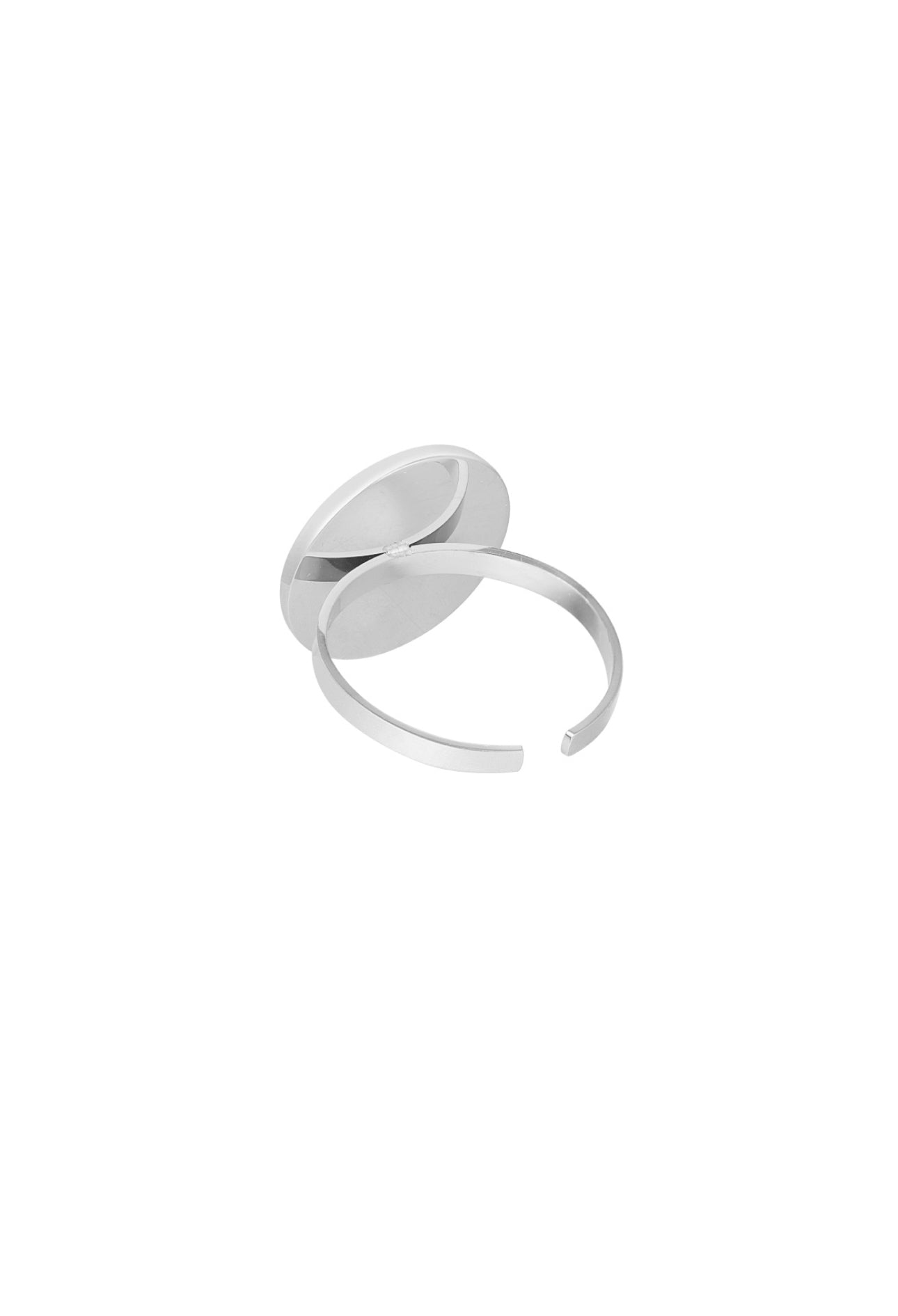 Ronde ring met steentjes
