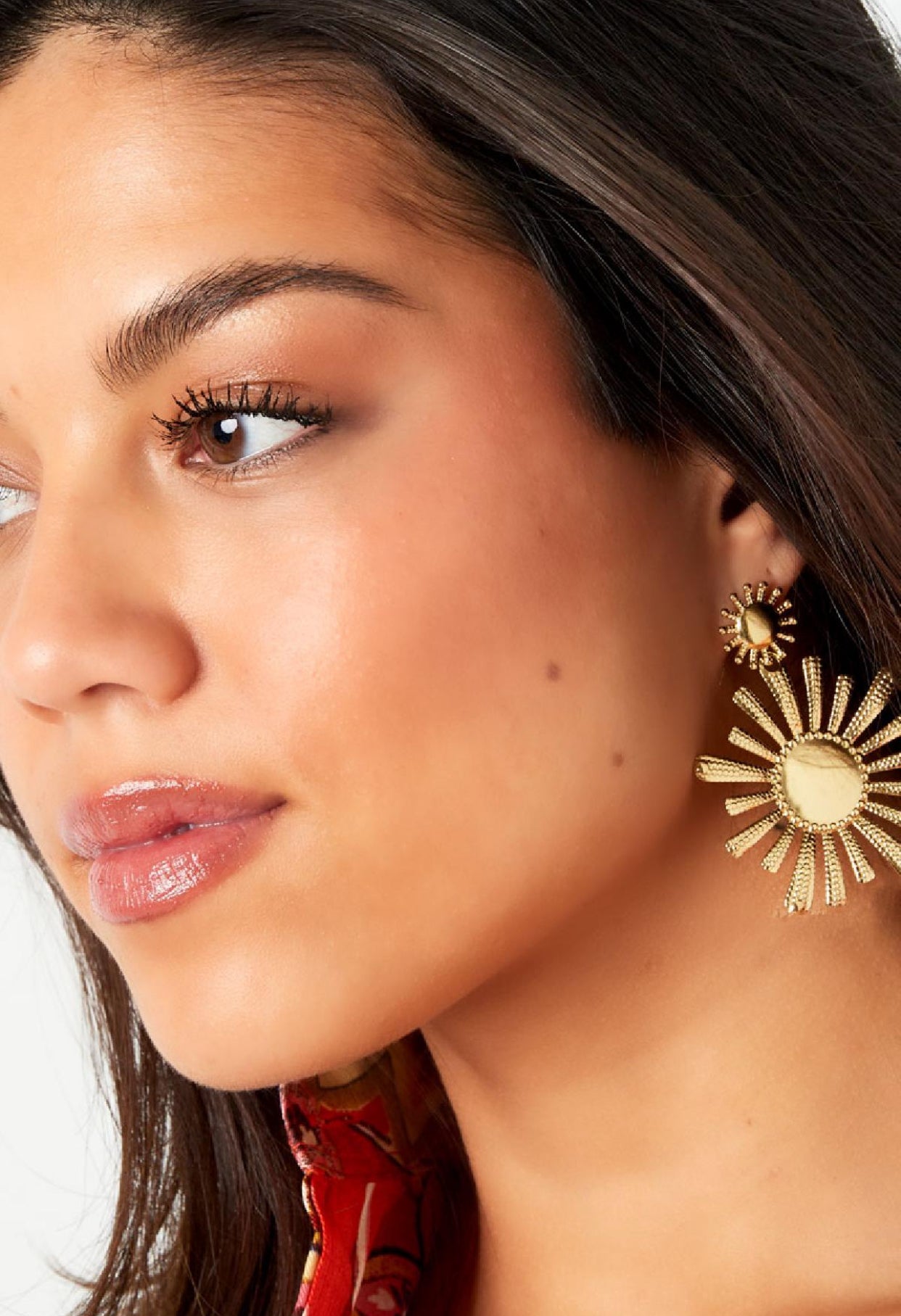 Statement oorbellen sun