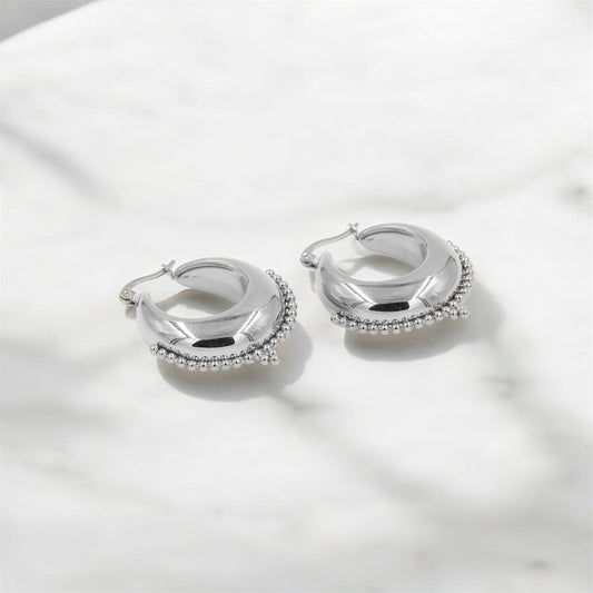 Chunky Bali oorbellen