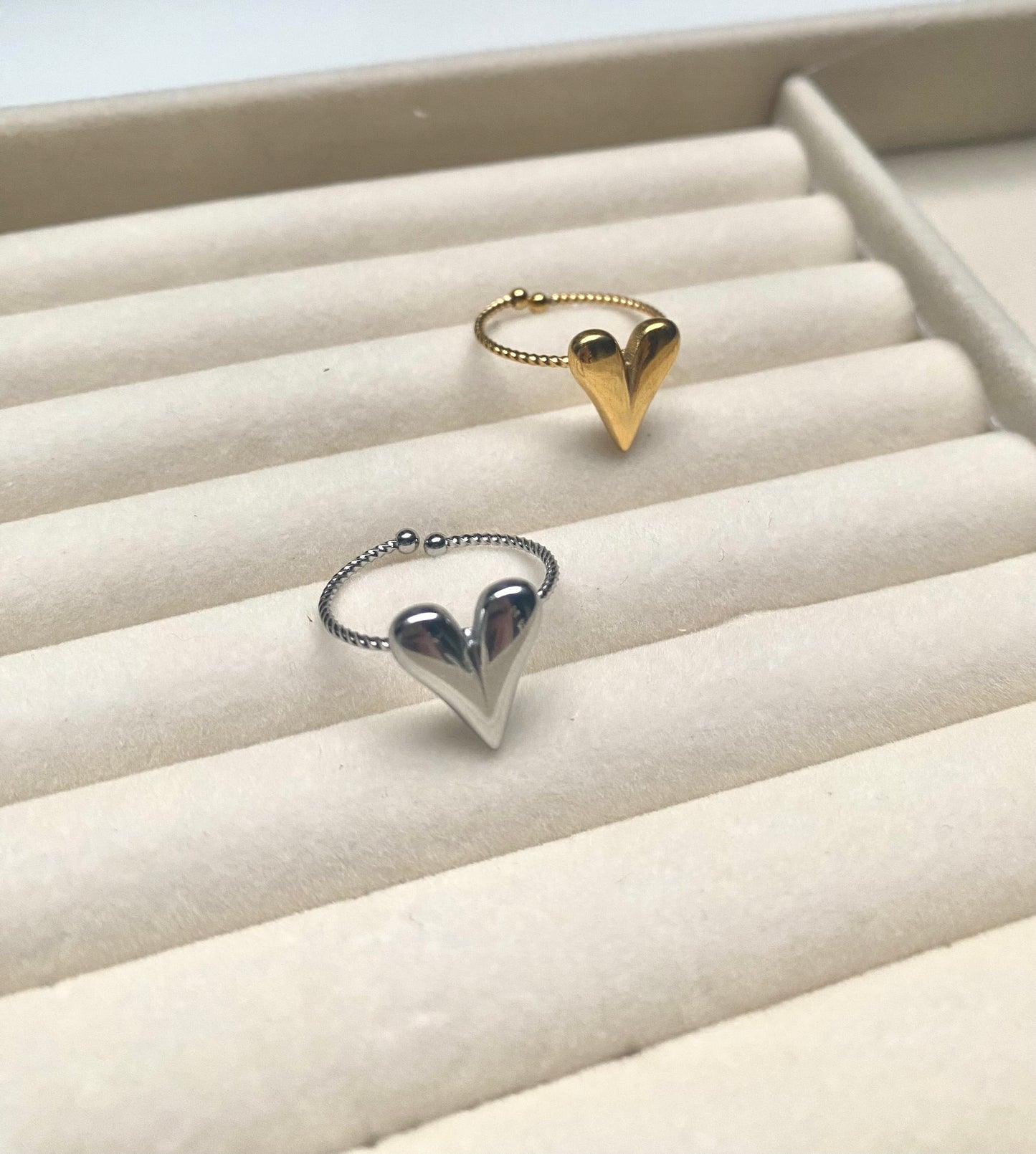 Ring hartje lovely