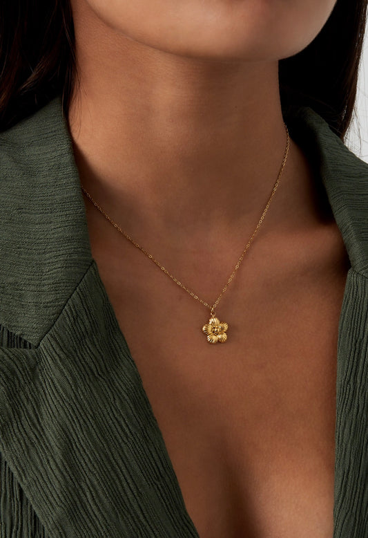 Ketting daisy Met bloem