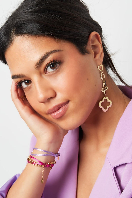 Statement oorbellen charm