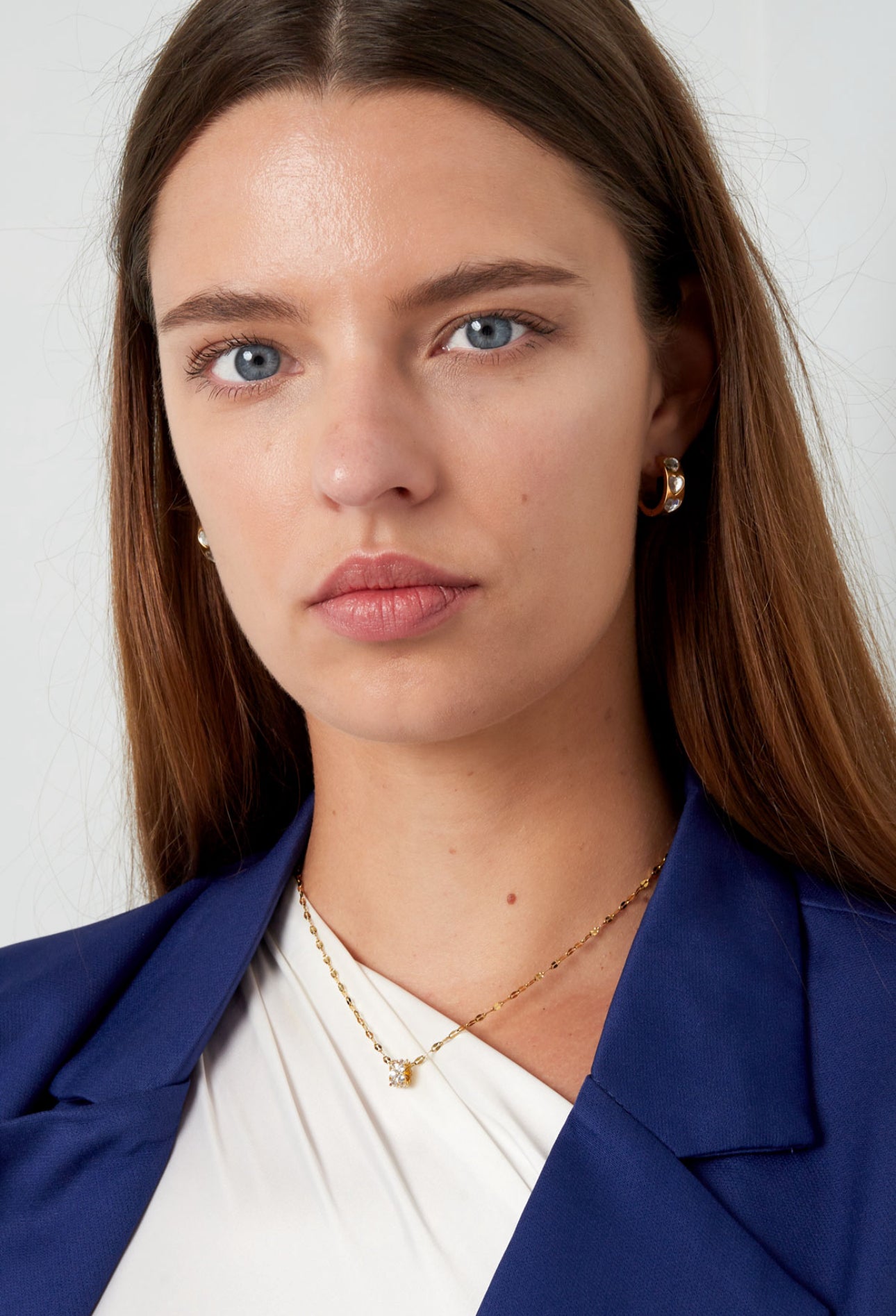 Ketting met strass hanger