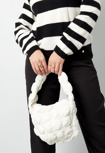 Handtas cloudy zwart