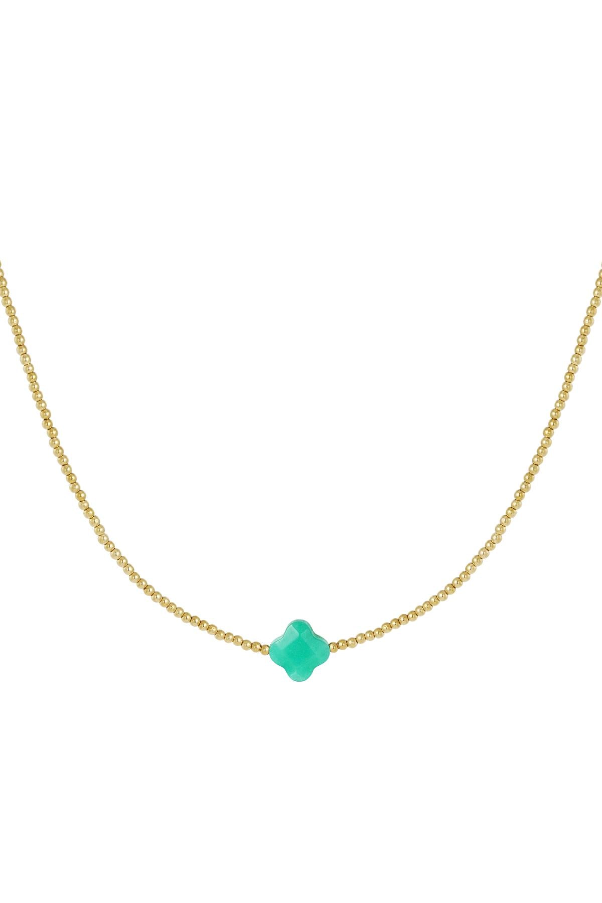 Ketting clover groen