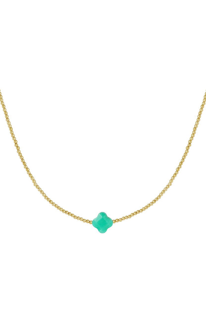 Ketting clover groen