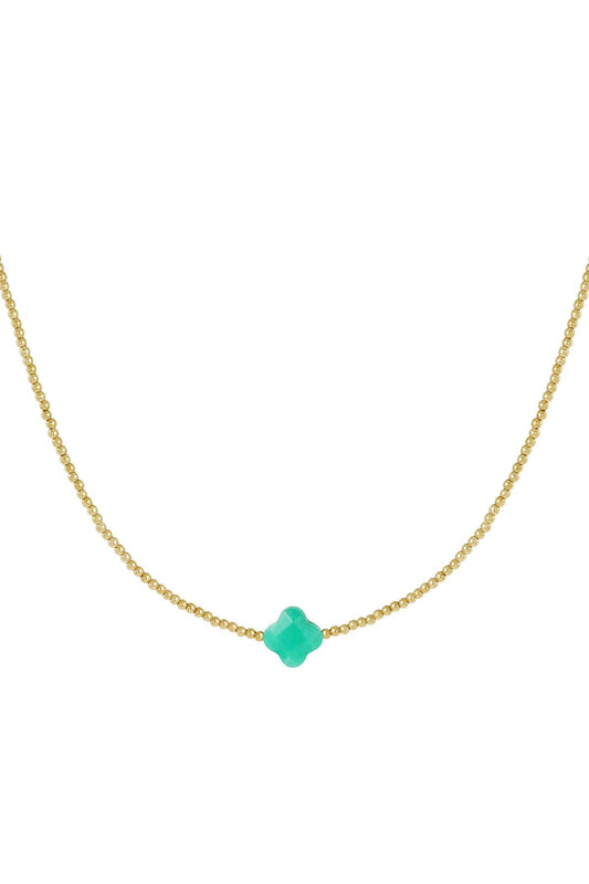 Ketting clover groen