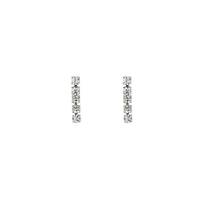 Strass oorbellen