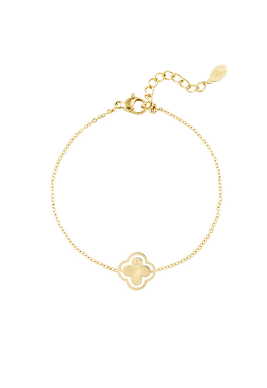 Armband dubbele klaver