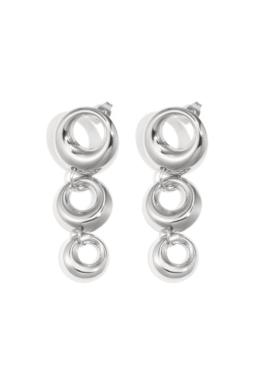 Oorbellen triple rings