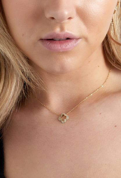 Clover ketting sparkle