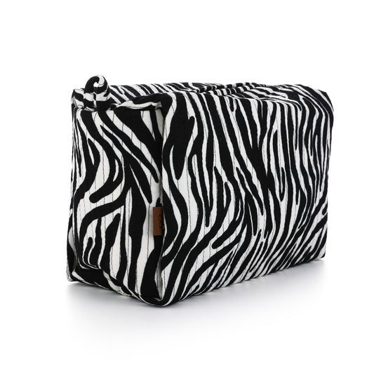 Zebra make-up tas / toilettas