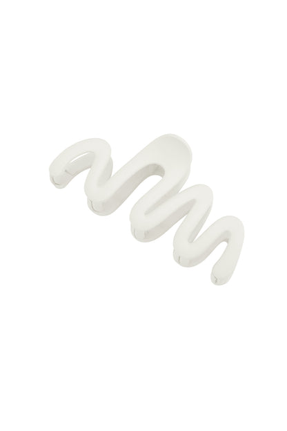 Haarklem swirl off white