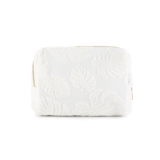 Make-up tas leaf wit
