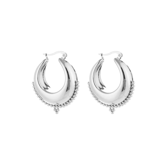 Chunky Bali oorbellen