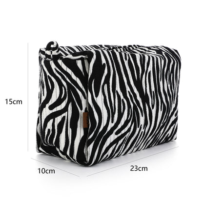 Zebra make-up tas / toilettas