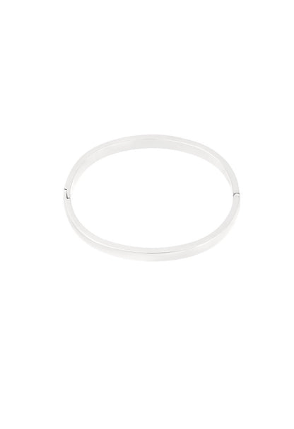 Bangle subtiel basic Zilverkleur 