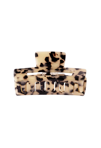 Haarklem leopard beige