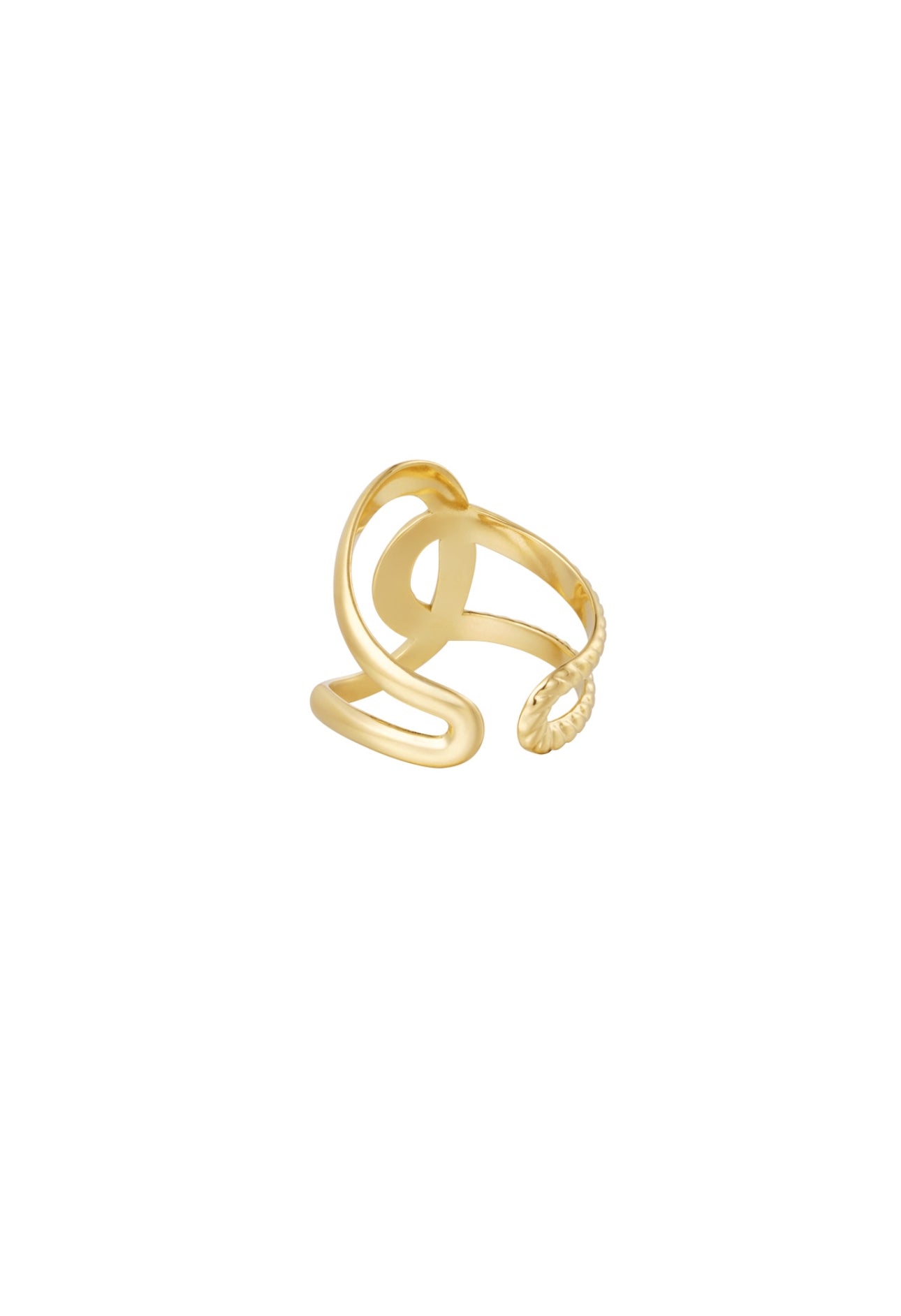 Ring met knoop