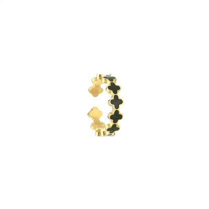 Clover ring Donker groen 