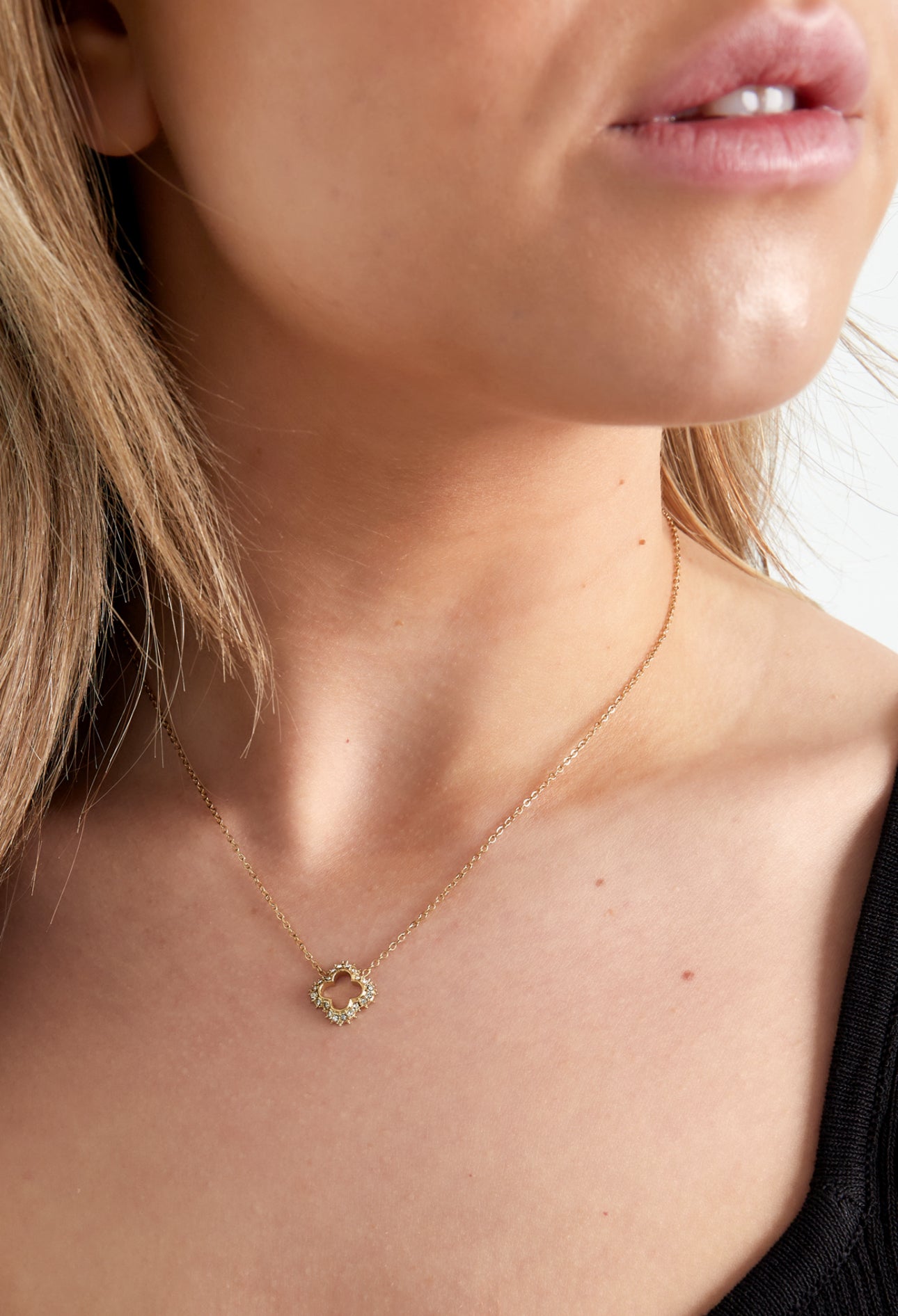 Clover ketting sparkle
