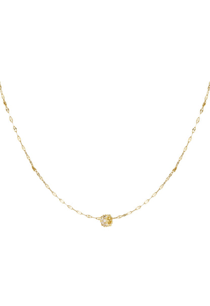 Ketting met strass hanger