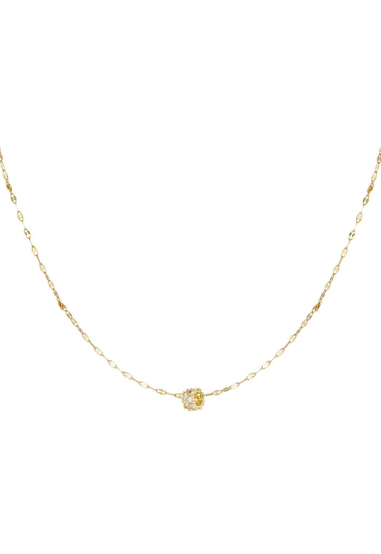 Ketting met strass hanger