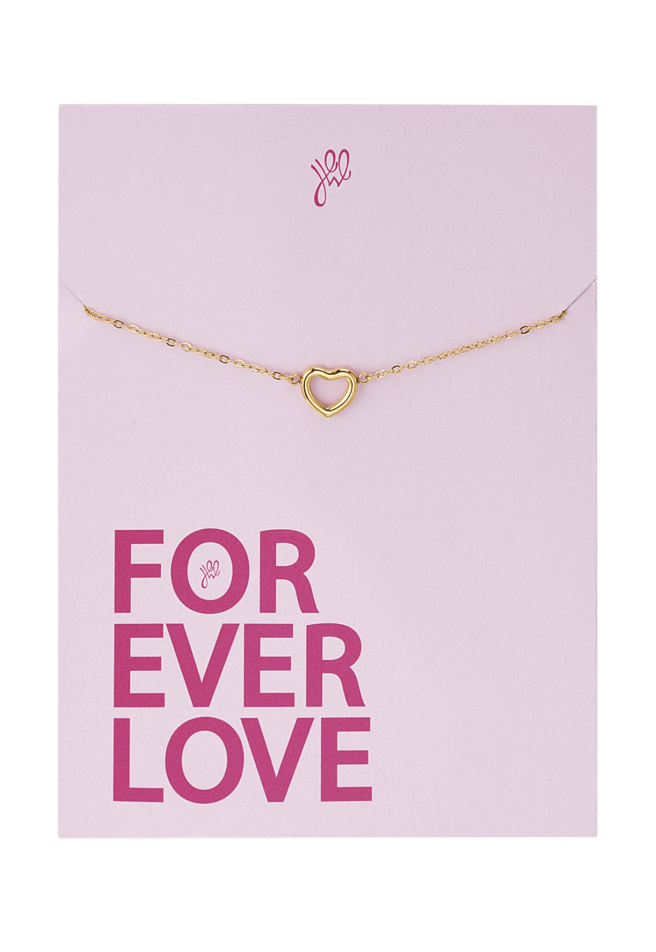 Forever love hart armband Goudkleur 