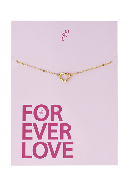 Forever love hart armband Goudkleur 