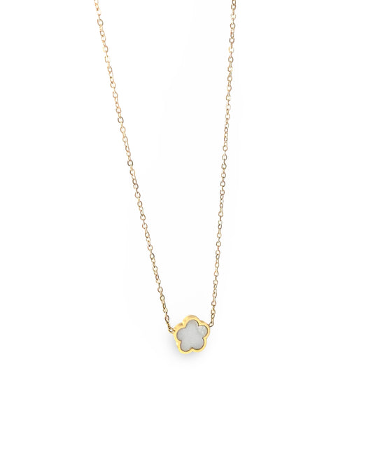 Ketting clover wit