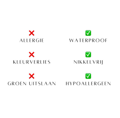 Schakelketting hart en parel