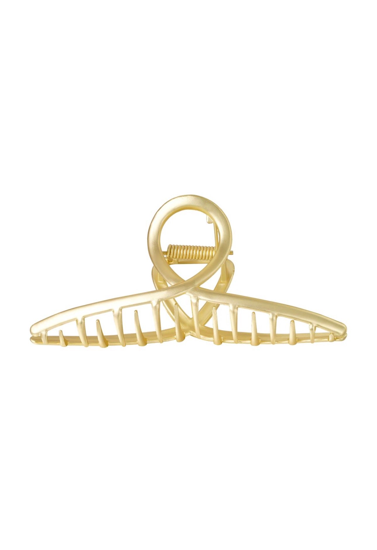 Haarklem swirl metaal