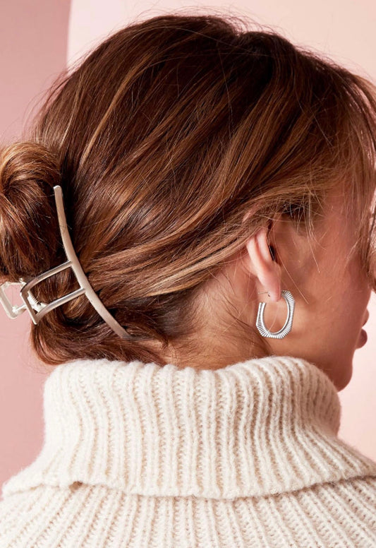 Haarklem rechthoek gebogen