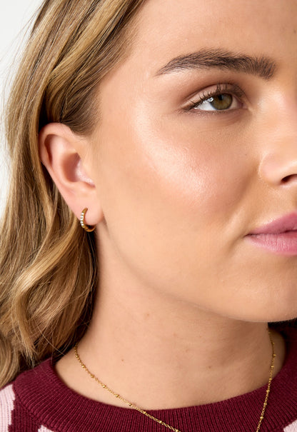 Oorringen met steentjes