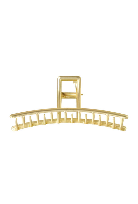 Haarklem rechthoek gebogen Goudkleur 