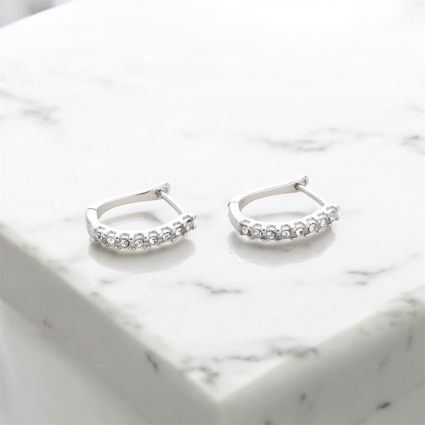 Oorbellen met steentjes