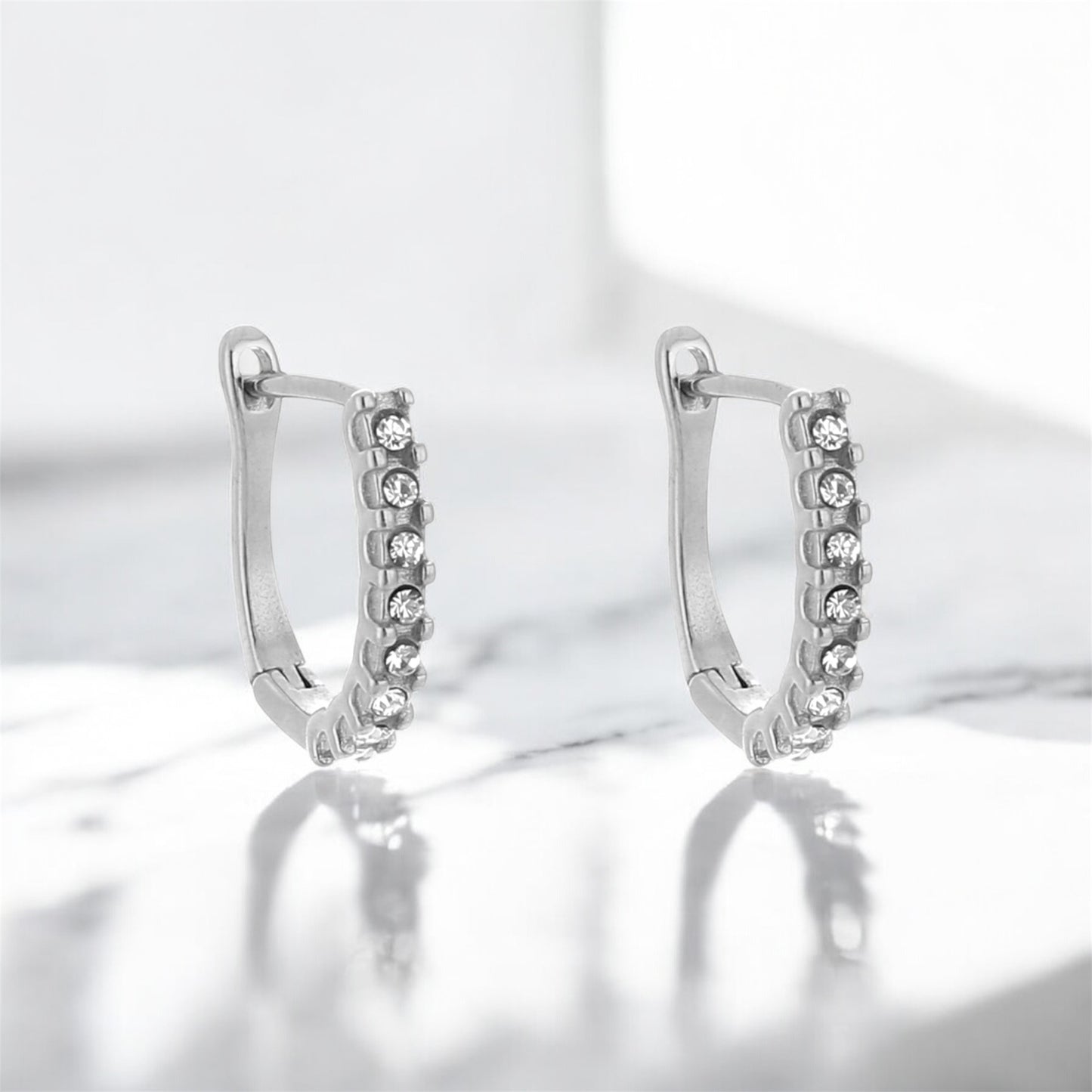 Oorbellen met steentjes