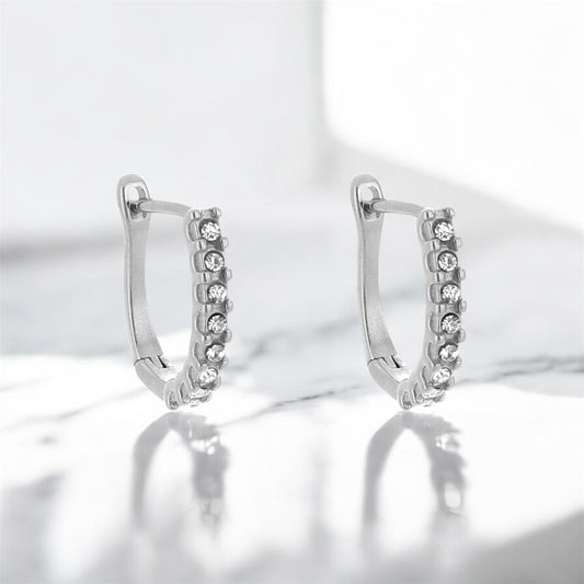 Oorbellen met steentjes