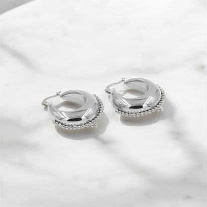 Chunky Bali oorbellen