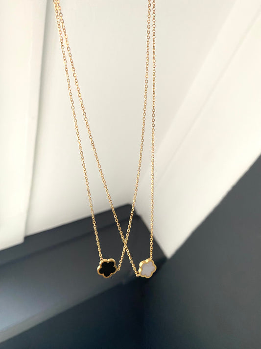 Ketting clover wit