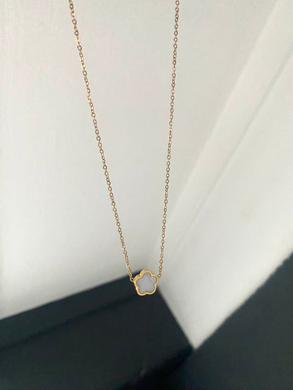 Ketting clover wit