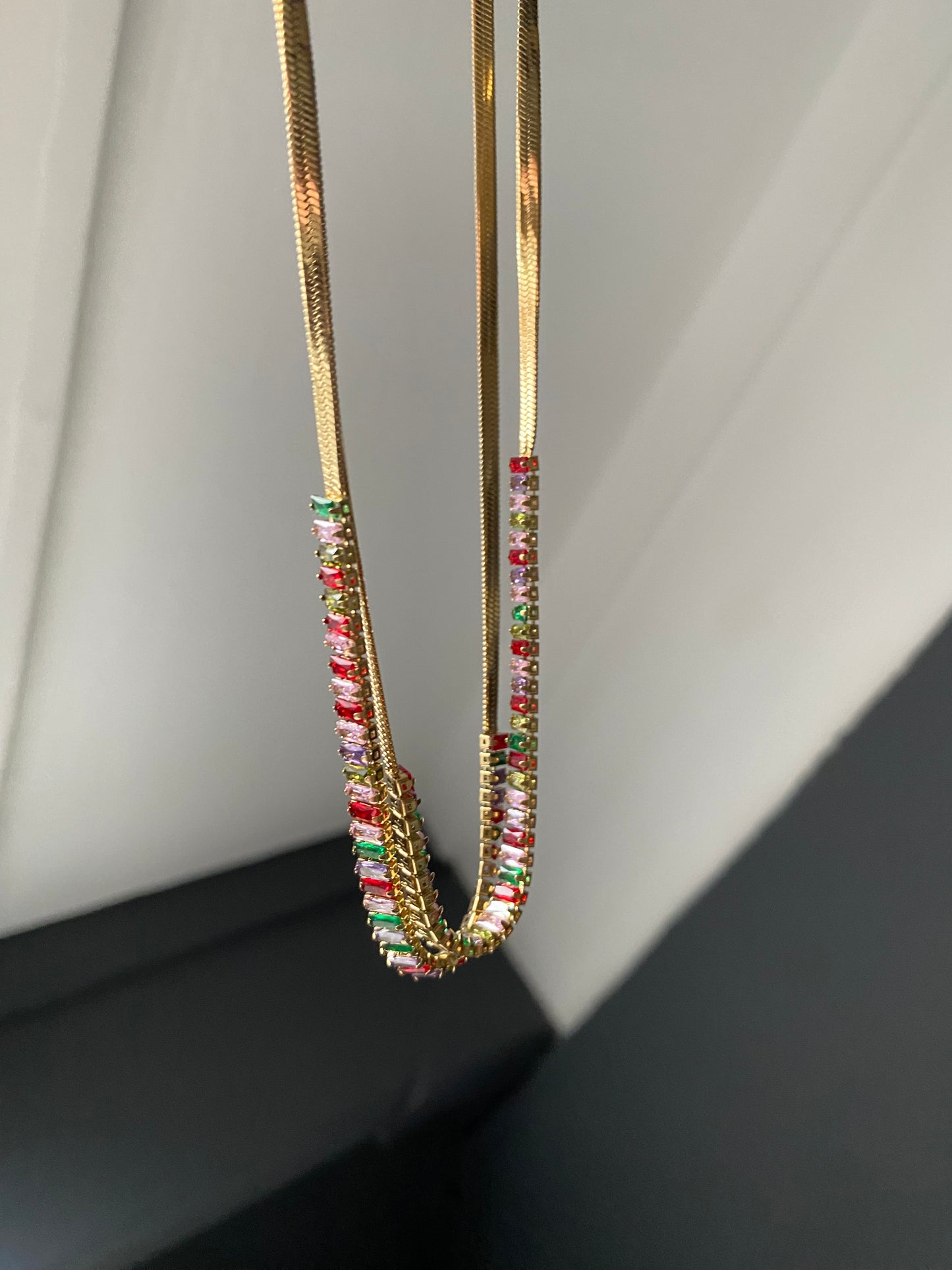 Ketting luxury colors snake chain