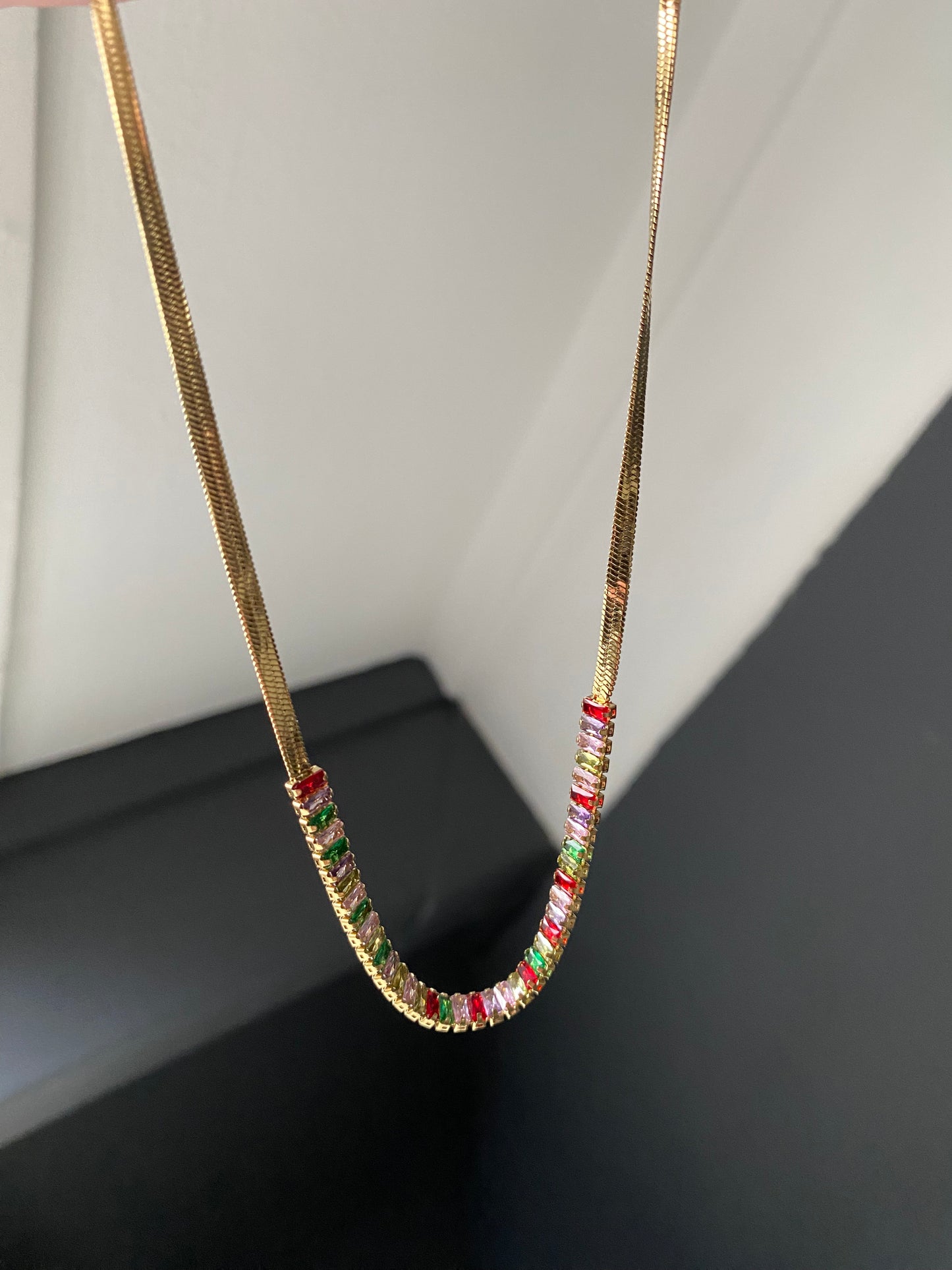 Ketting luxury colors snake chain