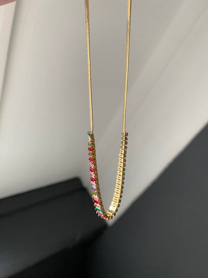 Ketting luxury colors snake chain