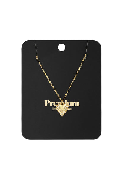 Ketting glinsterend hart Waterproof 