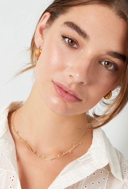 Ketting met kleine klavertjes