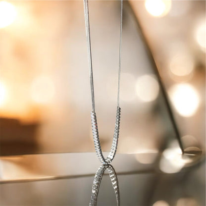 Ketting luxury snake chain Zilverkleur 
